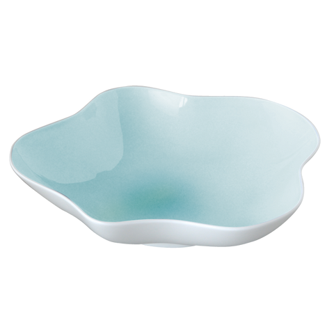 BLOSSOM Jade Green Bowl 8 1/2"