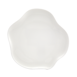 BLOSSOM Plain White Plate 9"
