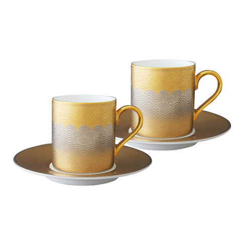Fortune Espresso cup and saucer (Set of 2)